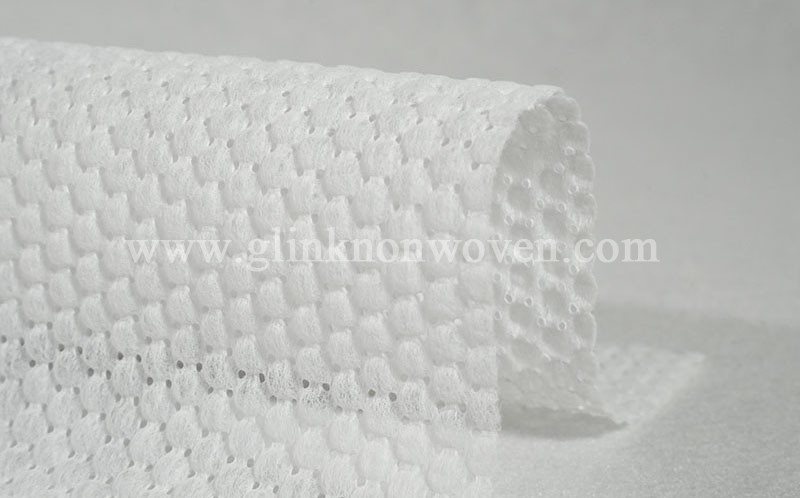 airthrough embossed nonwoven