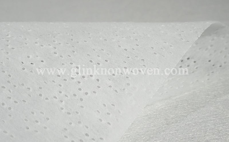 air through 3D embossed nonwoven