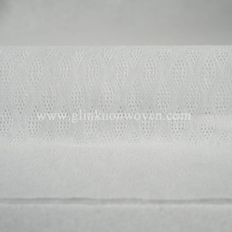 3D perforated nonwoven material