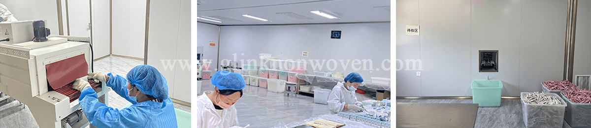 tampons factory in China