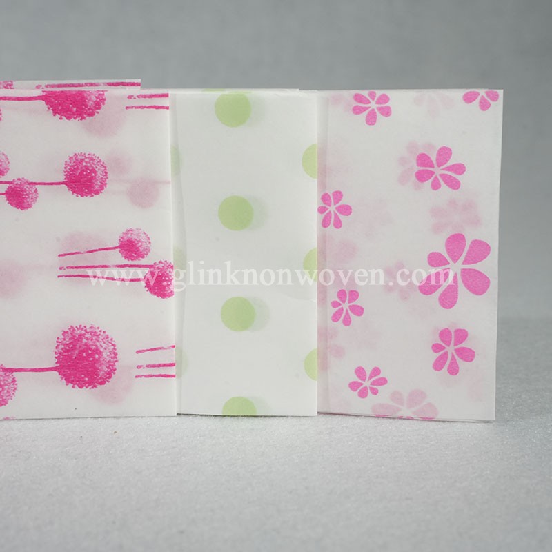 printed release paper for sanitary napkin pads